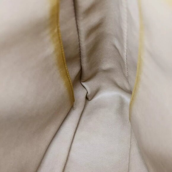 CHANEL CC Matelasse Chain Shoulder Bag Caviar Skin Leather Beige Vintage - Picture 11 of 16